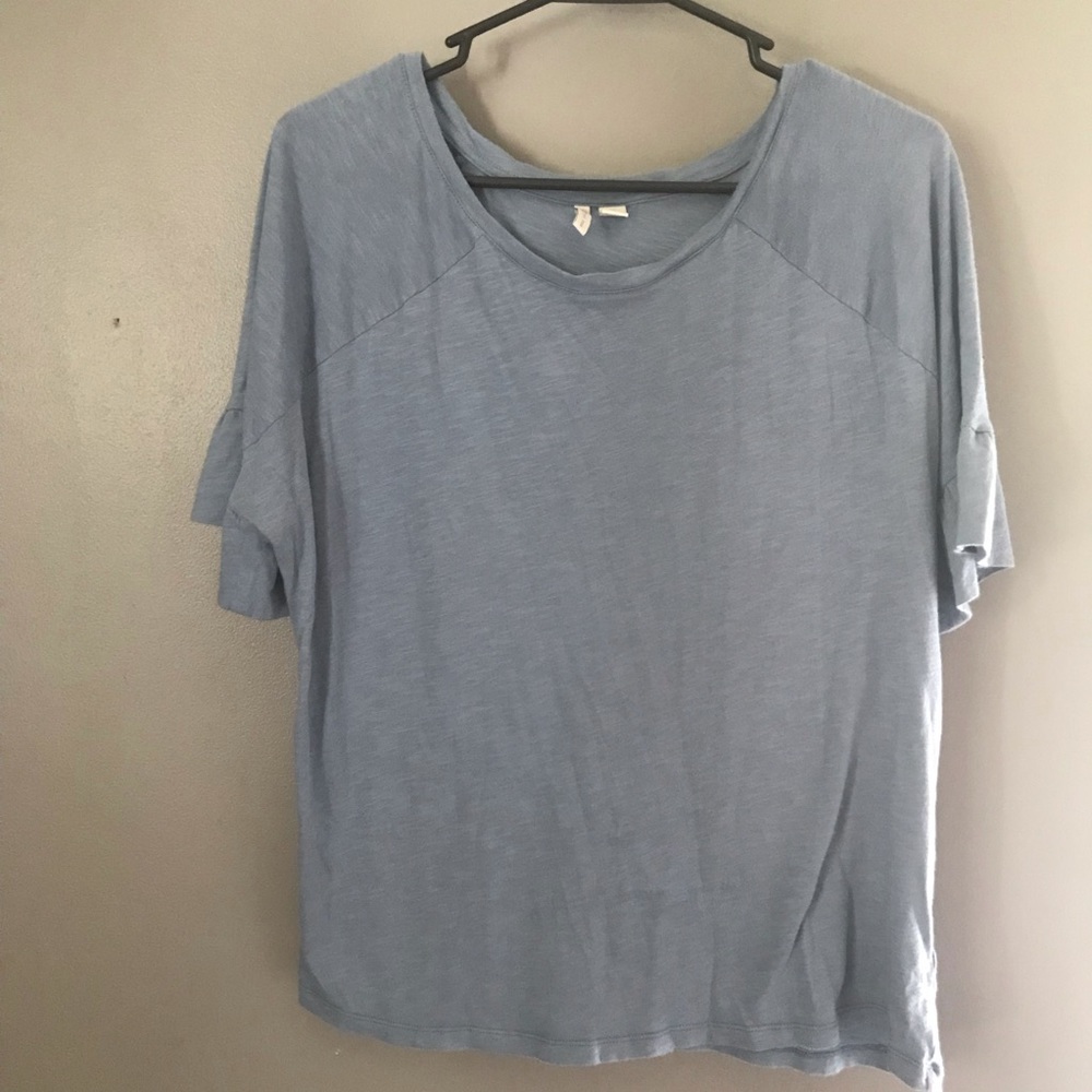 Cato ruffle sleeve top size L
